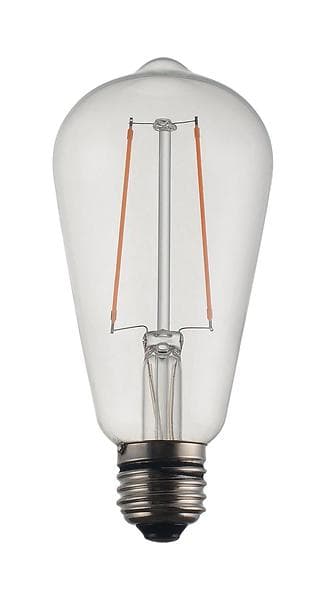 PRhome Vintage LED Edison 200lm 2200K