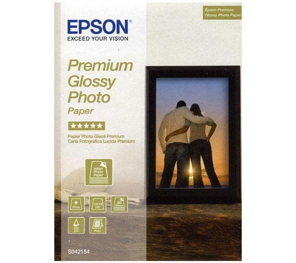 Epson Premium Glossy Photo Paper 255g 13x18cm 30st