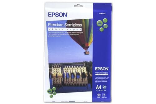 Epson Premium Semi-gloss Photo Paper 251g A4 20st