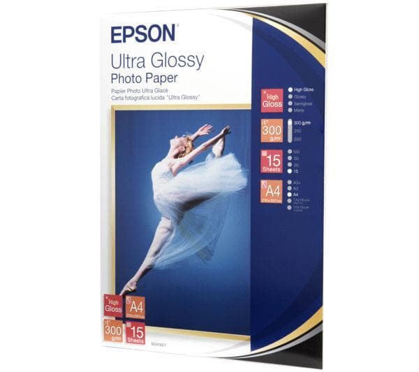 Epson Ultra Glossy Photo Paper 300g A4 15st