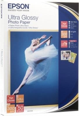 Epson Ultra Glossy Photo Paper 300g 13x18cm 50st