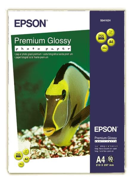 Epson Premium Glossy Photo Paper 255g A4 50st