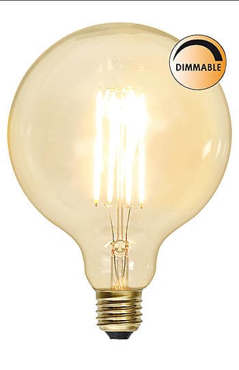 Globen LED Filament Glob 320lm 2200K E27 3,6W (Ø125, Dimbar)