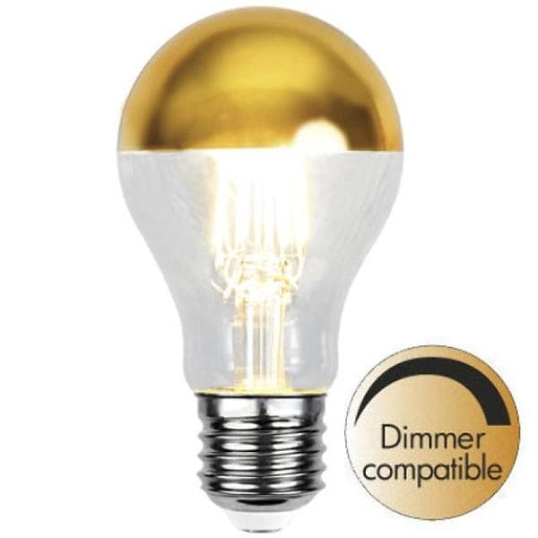 Star Trading Illumination LED Bulb Gold 250lm 2700K E27 4W (Dimbar)