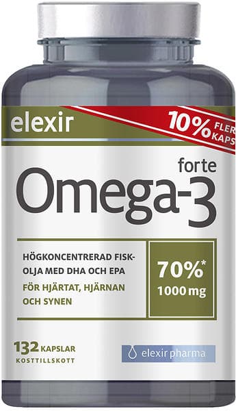 Elexir Omega-3 Forte 132 Kapslar