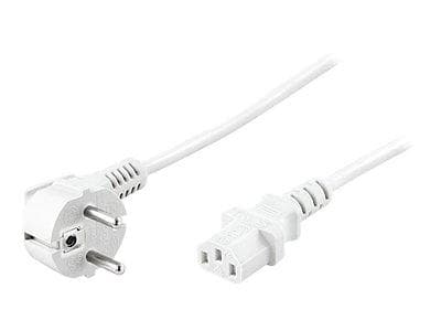 MicroConnect CEE 7/7 (angled) - IEC C13 1,8m