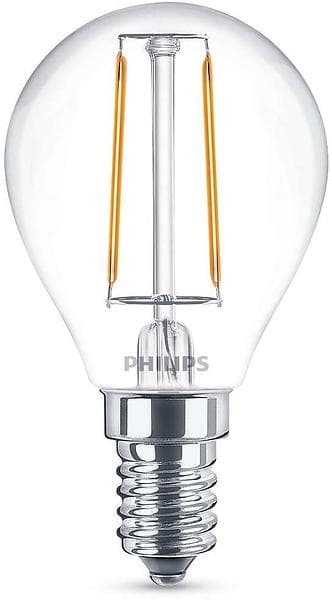 Philips LED Luster 250lm 2700K E14 2W