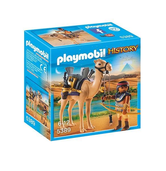 Playmobil History 5389 Egyptisk Krigare med Kamel