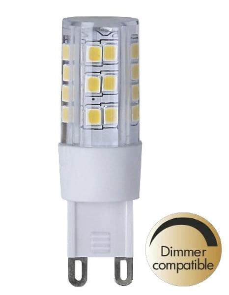 Star Trading Illumination LED 400lm 4000K G9 3,6W (Dimbar)