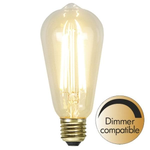 Star Trading Decoration LED Bulb 240lm 1800K E27 3,8W (Dimbar)