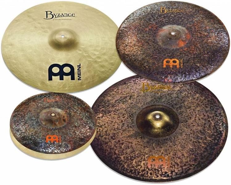 MEINL Byzance Mike Johnston Set (14/20/21 + 18 Crash)