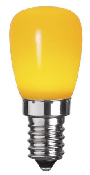 Star Trading Decoration Party Yellow LED 6lm E14 0,8W