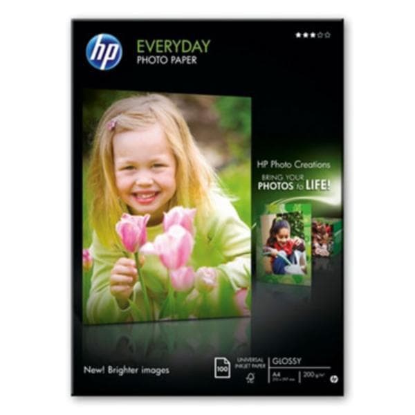 HP Everyday Semi-gloss Photo Paper 170g A4 100st