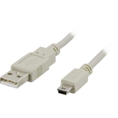 Deltaco USB A - USB Mini-B 2.0 2m