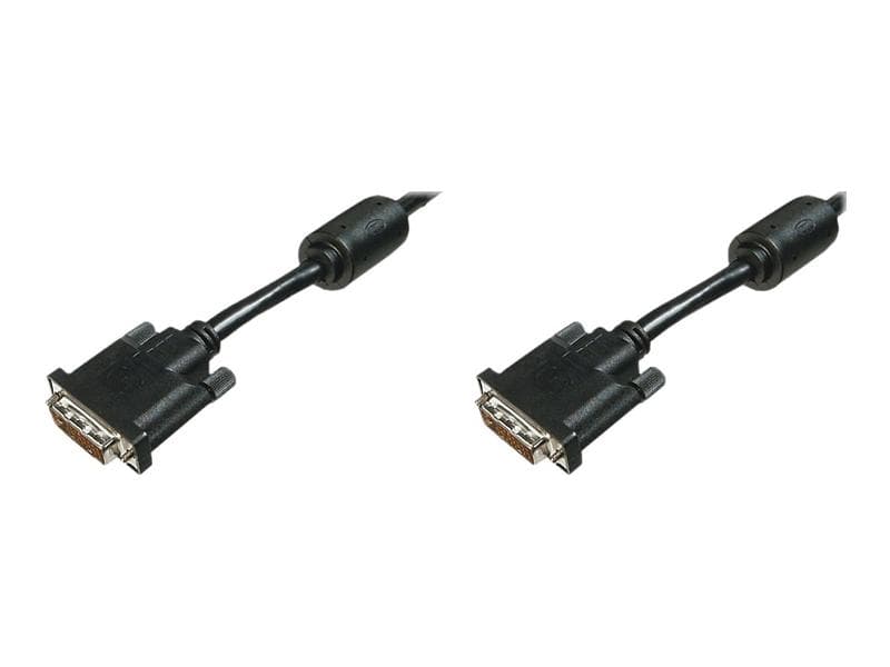 MicroConnect Ferrite DVI-D - DVI-D Dual Link 2m