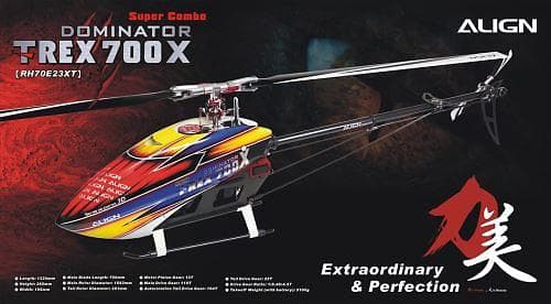 Align T-Rex 700X Dominator Super Combo Kit