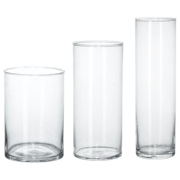 IKEA Cylinder Vaser 280-170mm 3-pack
