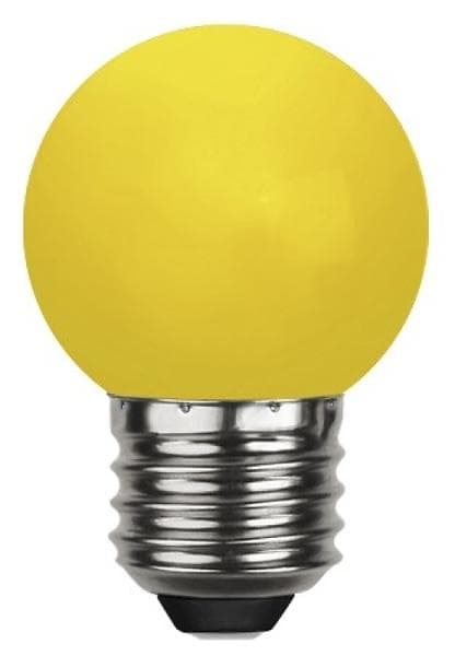 Star Trading Decoration LED Yellow 16lm E27 0,8W