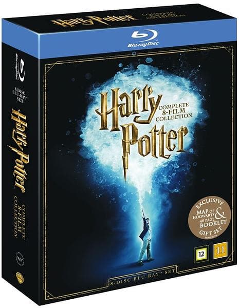 Harry Potter - Complete 8 Film Collection Gift Set (Blu-ray)