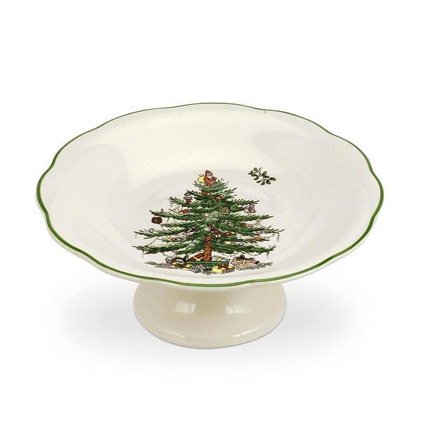 Spode Christmas Tree Godisskål På Fot Ø180mm