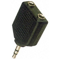 MicroConnect 3.5mm - 2x3.5mm M-F Adapter