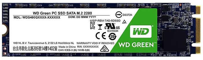 WD Green PC SSD M.2 480GB