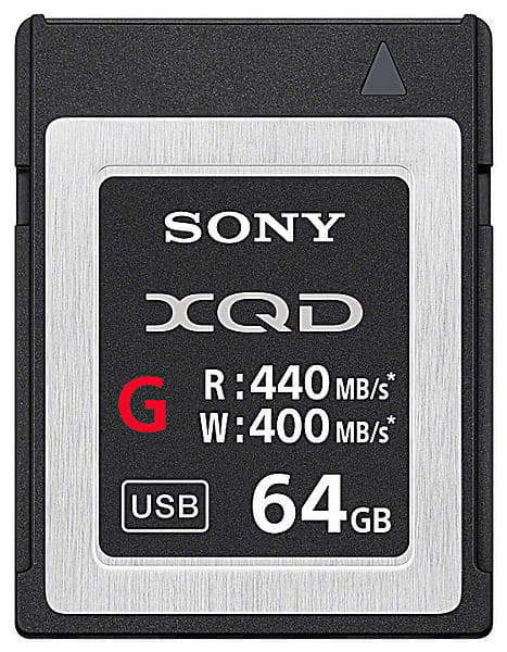 Sony G Series XQD 440/400MB/s 64GB