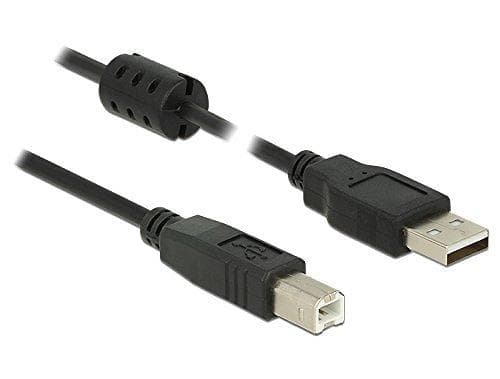 DeLock Ferrit USB A - USB B 2.0 2m