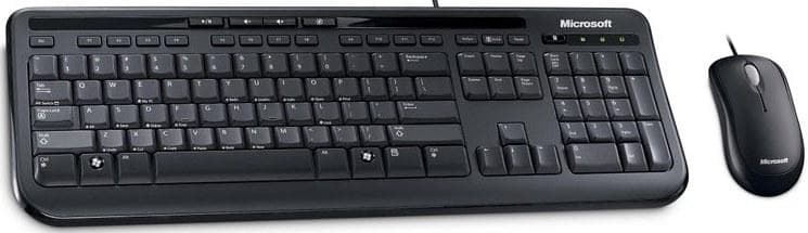 Microsoft Wired Desktop 600 (EN)