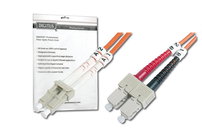 Digitus Multimode OM2 50/125 LC - SC 1m