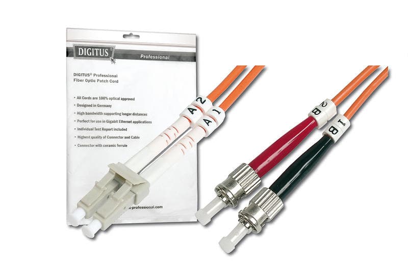 Digitus Multimode OM2 50/125 LC - ST 1m