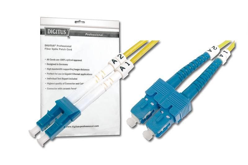 Digitus Singlemode OS2 9/125 LC - SC 3m