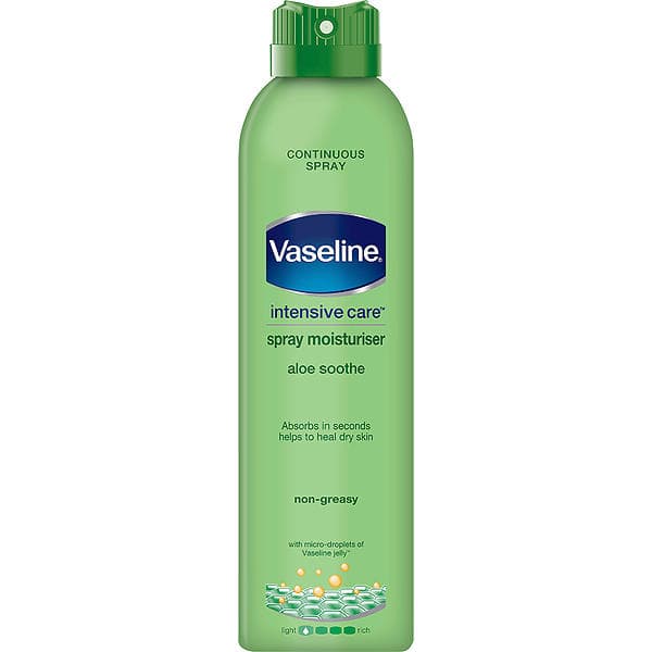 Vaseline Intensive Care Aloe Soothe Spray Moisturizer 190ml