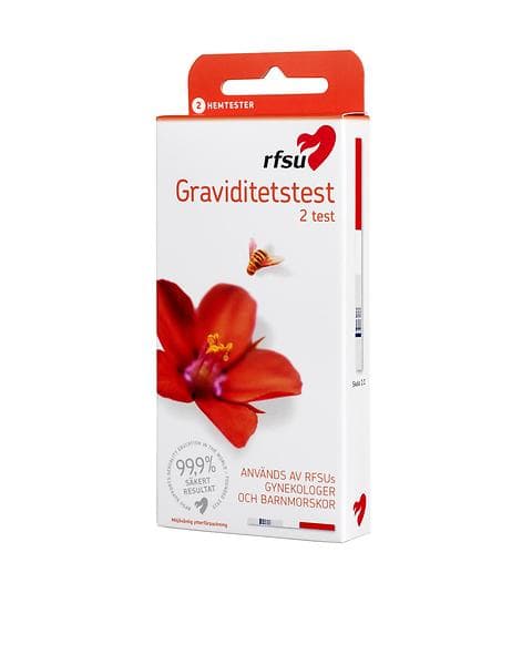 RFSU Testa Ofta Graviditetstest Sticka 2-pack