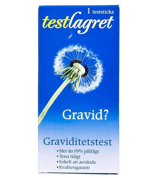 Testlagret Graviditetstest Sticka