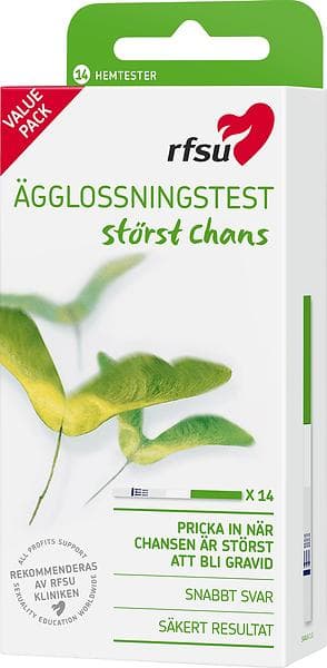 RFSU Ägglossningstest Sticka 14-pack