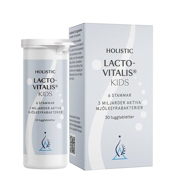 Holistic LactoVitalis Kids 30 Tabletter