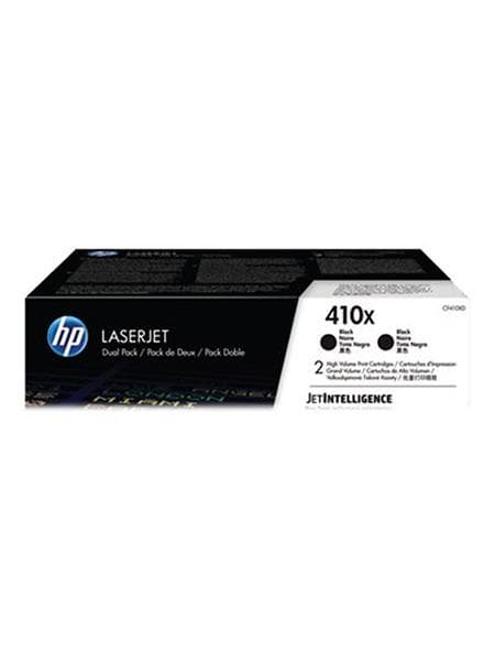 HP 410X (Svart) 2-pack