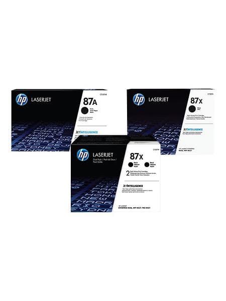 HP 87X (Svart) 2-pack