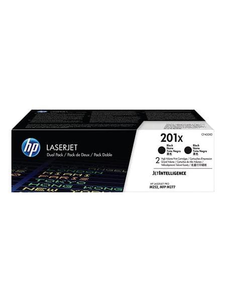 HP 201X (Svart) 2-pack