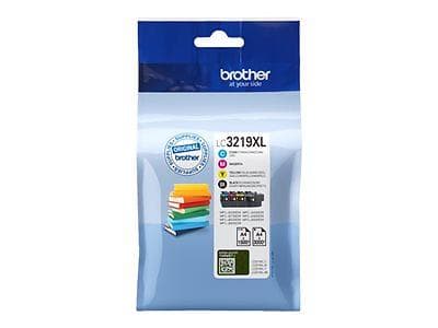 Brother LC3219XL (Svart/Cyan/Magenta/Gul)