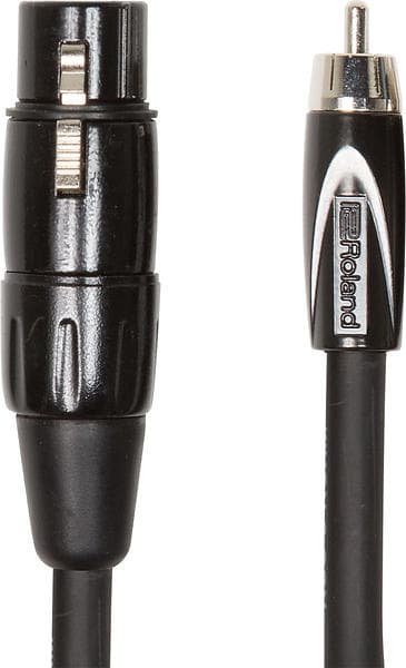Roland Black XLR - 1RCA F-M 3m