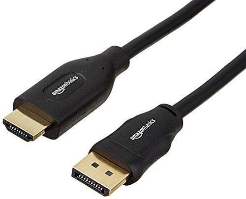 AmazonBasics HDMI High Speed - DisplayPort - 3 m