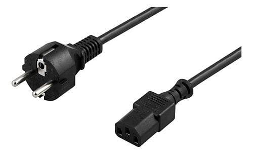 Deltaco CEE 7/7 - IEC C13 10m