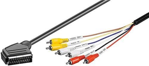 Goobay Scart - 6RCA 1,5m