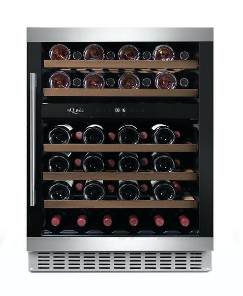 mQuvée WineCave 60D Modern (Svart/Rostfri)