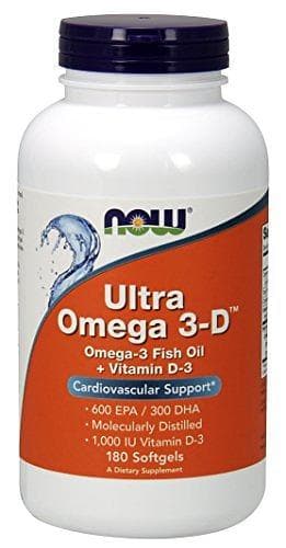 Now Foods Ultra Omega 3-D 180 Kapslar