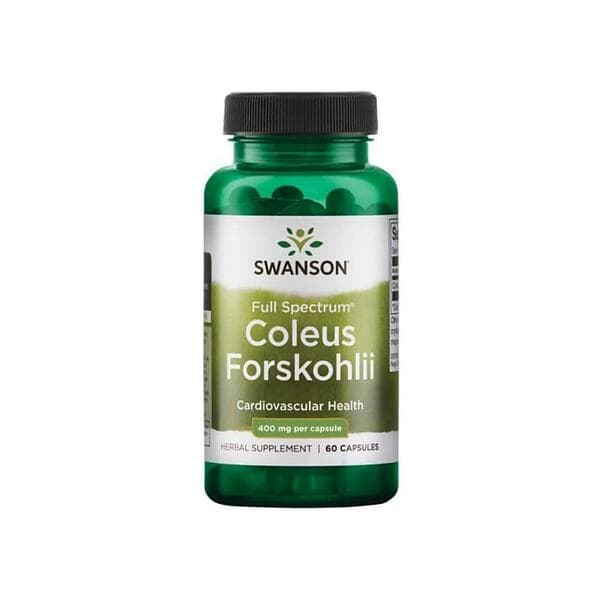 Swanson Full Spectrum Coleus Forskohlii 400mg 60 Kapslar