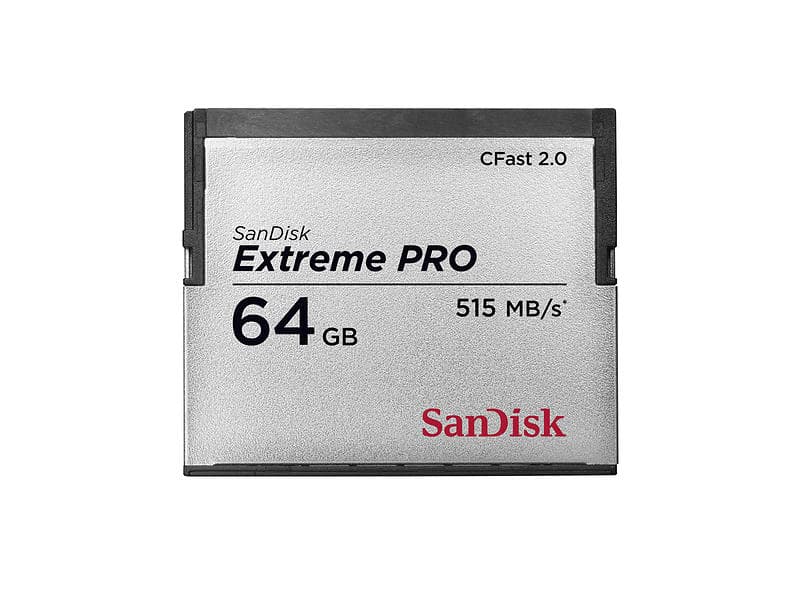 SanDisk Extreme Pro CFast 2.0 525MB/s 64GB