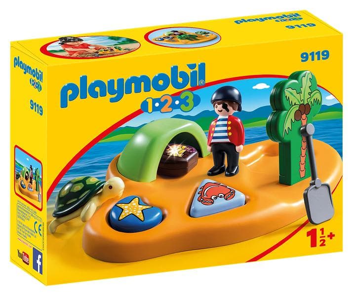 Playmobil 1.2.3 9119 Piratö